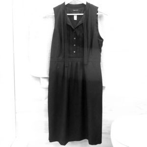 J.Crew suiting dress, black, size 6
